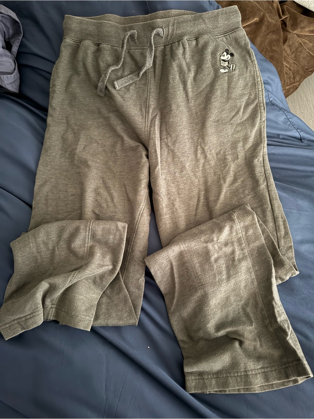 Gray Men's Mickey Sweatpants